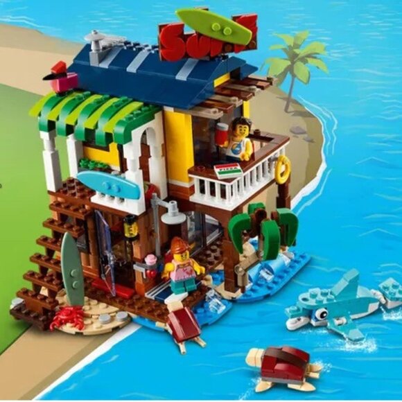 LEGO Creator 3-In-1 Surfer Beach House Set 31118 NEW/SEALED 564 pcs Retired 2021 - Picture 5 of 7